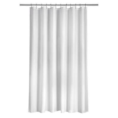 Shower Curtain in Plain White