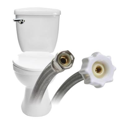 Click Seal 3/8 in. x 7/8 in. x 12 in. Toilet Connector
