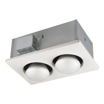500-Watt 2 Bulb Ceiling Infrared Heater