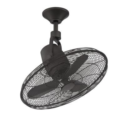 Bentley III 22 in. Oscillating Natural Iron Ceiling Fan