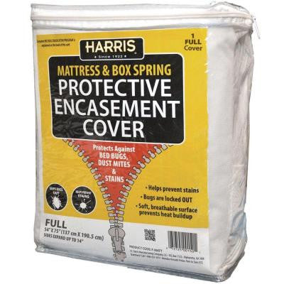 Mattress or Box Spring Protective Encasement Full Cover