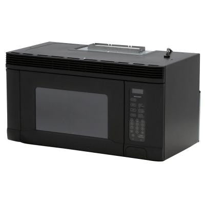 1.4 cu. ft. Over the Range Microwave in Black