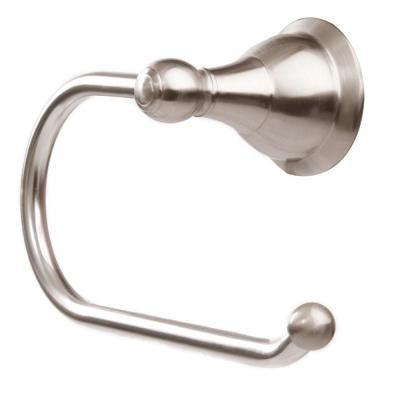 Fremont Collection Euro Style Single Post Toilet Paper Holder in Satin Nickel