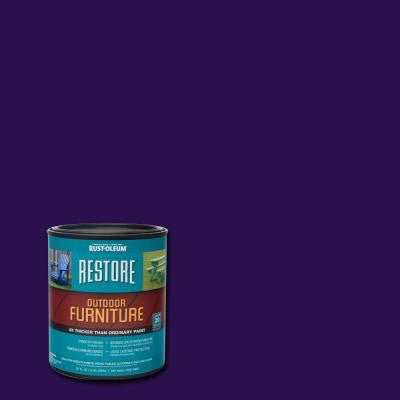 1-qt. Purple Outdoor Furniture Coating
