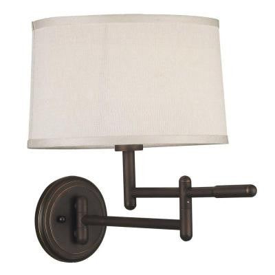 Theta Copper Bronze Wall Swing Arm Lamp