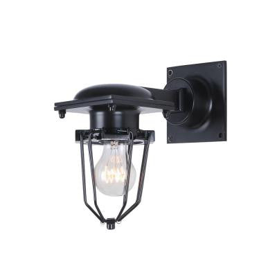 Kingston 1-Light Black Wall Sconce