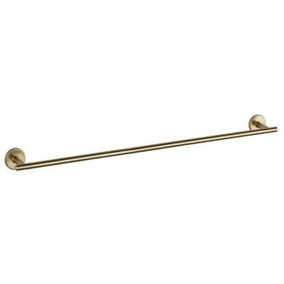 Trinsic 30 in. Towel Bar in Champagne Bronze