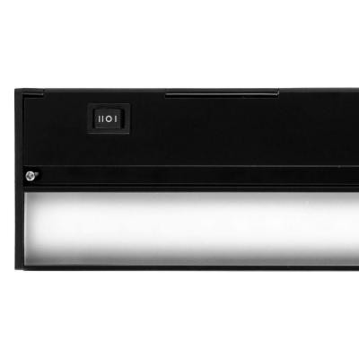 Nicor Slim 40 in. Black Dimmable LED Under Cabinet Light Fixture