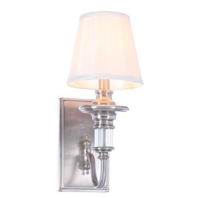 Gala 1-Light Polished Nickel Sconce