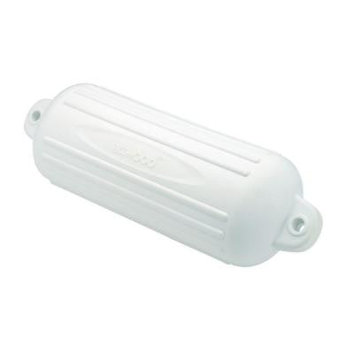 8 in. x 28 in. White Boat Fender
