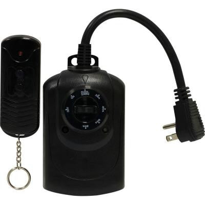 Indoor/Outdoor 2-Device Plug-In Timer