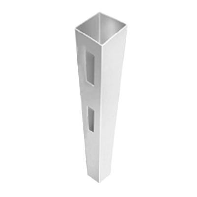 4.75 in. x 4.75 in. x 5-2/3 ft. Vinyl 2-Rail Fence Line Post