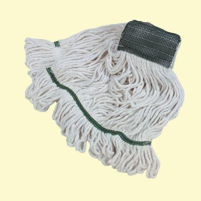 4-Ply Brick Pack Looped End Medium Cotton Wet Mop (Case of 12)