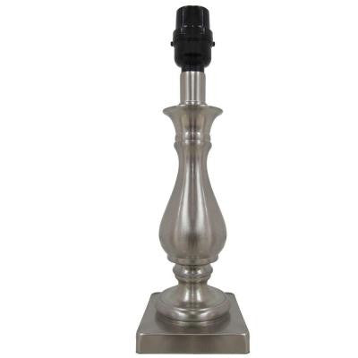 Mix & Match Brushed Nickel Classic Square Accent Lamp