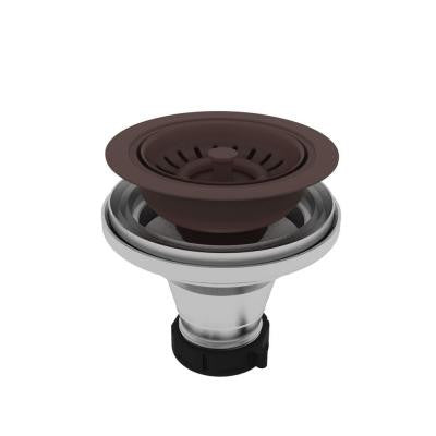 4-3/16 in. Brass Basket Strainer Assembly in Oil Rubbed Bronze