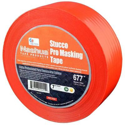 1.89 in. x 60.1 yds. 677 Stucco Pro Film Tape