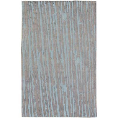 Candice Olson Silver 9 ft. x 13 ft. Area Rug