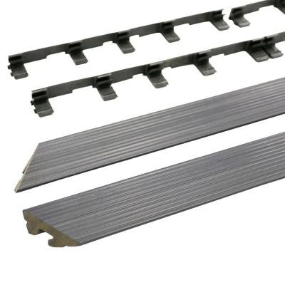 Deck-A-Floor Corner Fascia Kit in Westminster Gray