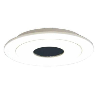 4 in. White Recessed Lighting Pinhole Trim