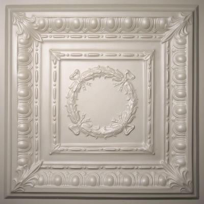 Empire Latte 2 ft. x 2 ft. Lay-in or Glue-up Ceiling Panel (Case of 6)