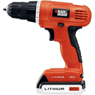 20-Volt MAX Lithium-Ion 3/8 in. Cordless Drill/Driver