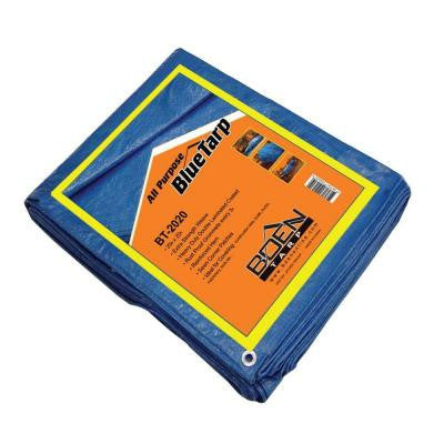 20 ft. x 20 ft. All Purpose Blue Tarp (6-Pack)