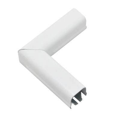 700 Series 90-Degree Flat Metal Elbow - White
