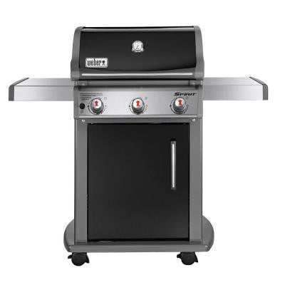 Spirit E-310 3-Burner Natural Gas Grill in Black