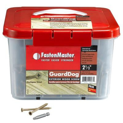 Guard Dog 2-1/2 in. Wood Screw (1750 per Pack)