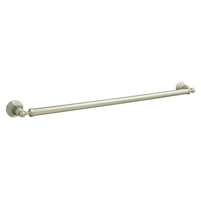 Pinstripe 30 in. Towel Bar in Vibrant Brushed Nickel