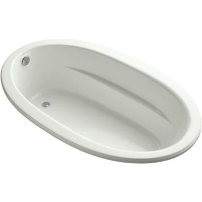 Sunward 6 ft. Reversible Drain Soaking Tub in Dune