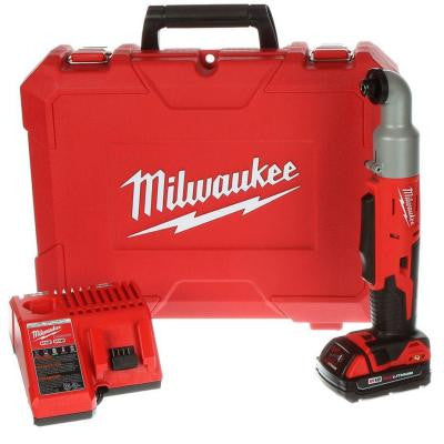 M18 18-Volt Lithium-Ion 1/4 in. Cordless 2-Speed Right Angle Impact Driver Kit