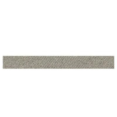 Identity Metro Taupe Fabric 1 in. x 6 in. Porcelain Cove Base Corner Floor and Wall Tile