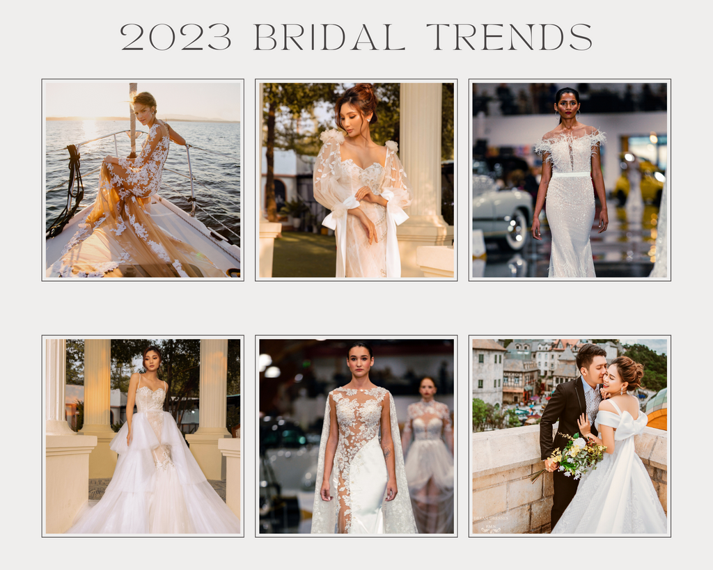BRIDAL TRENDS TO LOOK OUT FOR IN 2023