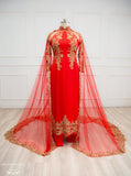 Custom Red Ao Dai-Dream Dresses by PMN
