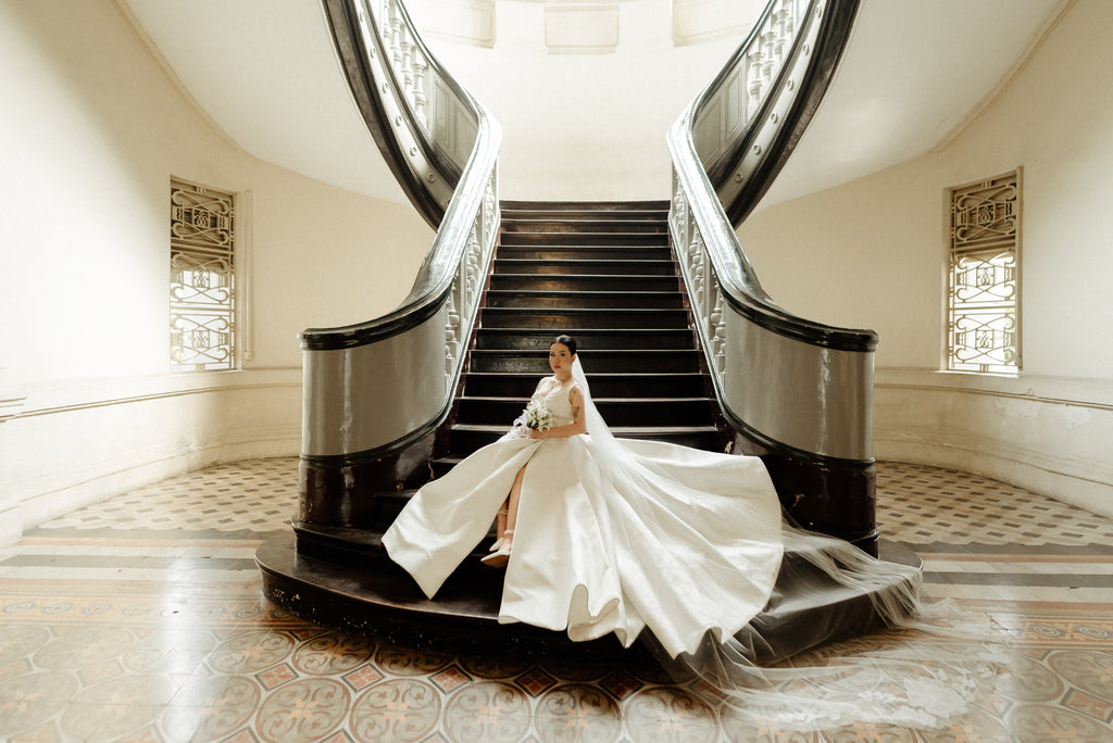CAPTIVATING ELEGANCE: A REAL BRIDE'S JOURNEY IN A MADE-TO-ORDER WEDDING DRESS