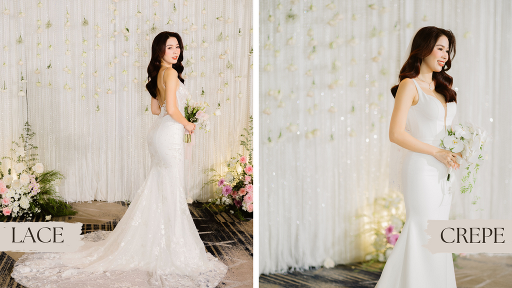 CRAFTING THE PERFECT WEDDING DRESSES FOR OUR BRIDE HUONG