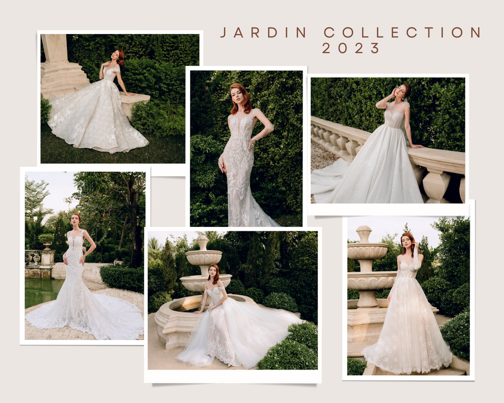 ROMANTIC NEW JARDIN BRIDAL COLLECTION