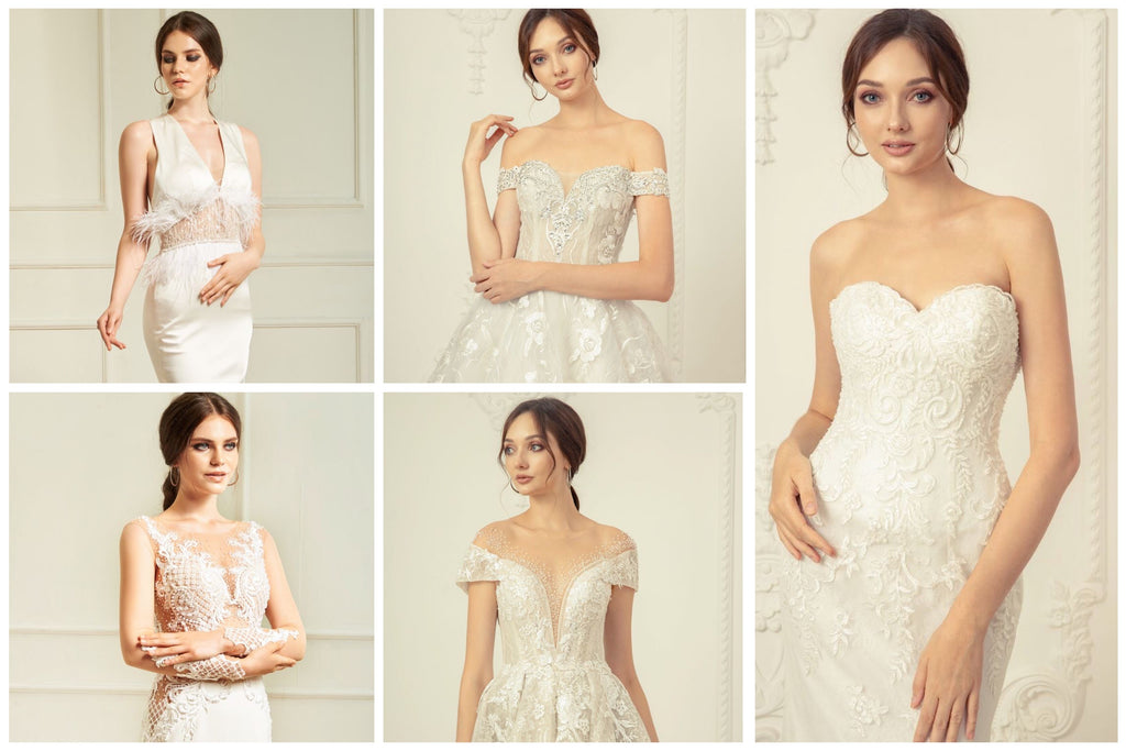 THE PERFECT GUIDE TO DIFFERENT WEDDING DRESS NECKLINES