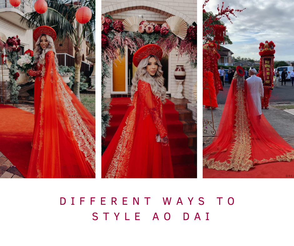 HOW TO STYLE AN AO DAI