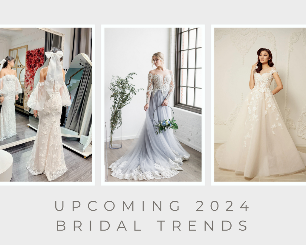 WEDDING DRESS TRENDS TO LOOK OUT FOR IN 2024