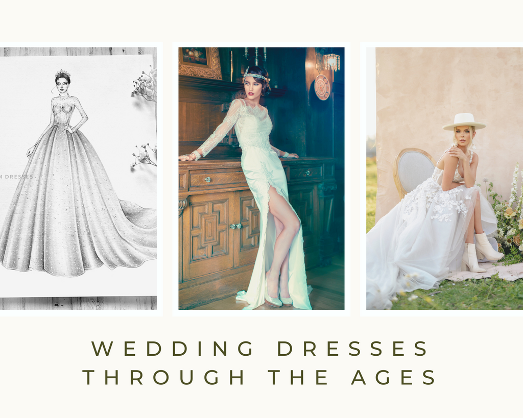 A JOURNEY THROUGH WEDDING DRESS TRENDS OVER THE DECADES