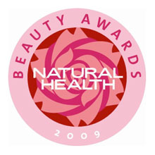 Best Hand Cream – 2009 from Natural Health Magazine Beauty Award