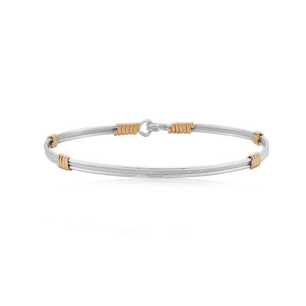 BE KIND - SILVER W/ 14K GOLD WRAPS