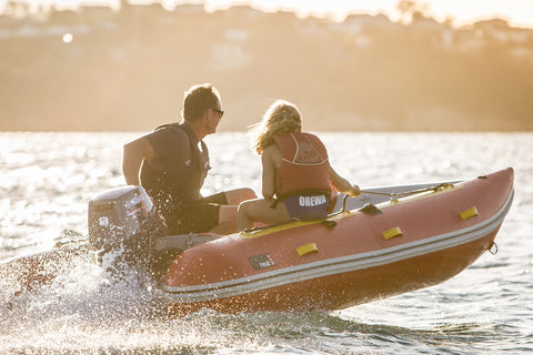 Rounded pontoon ends help inflatable boat performance