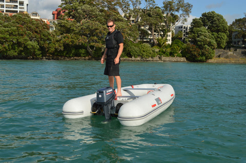 Stand up in your True Kit inflatable boat