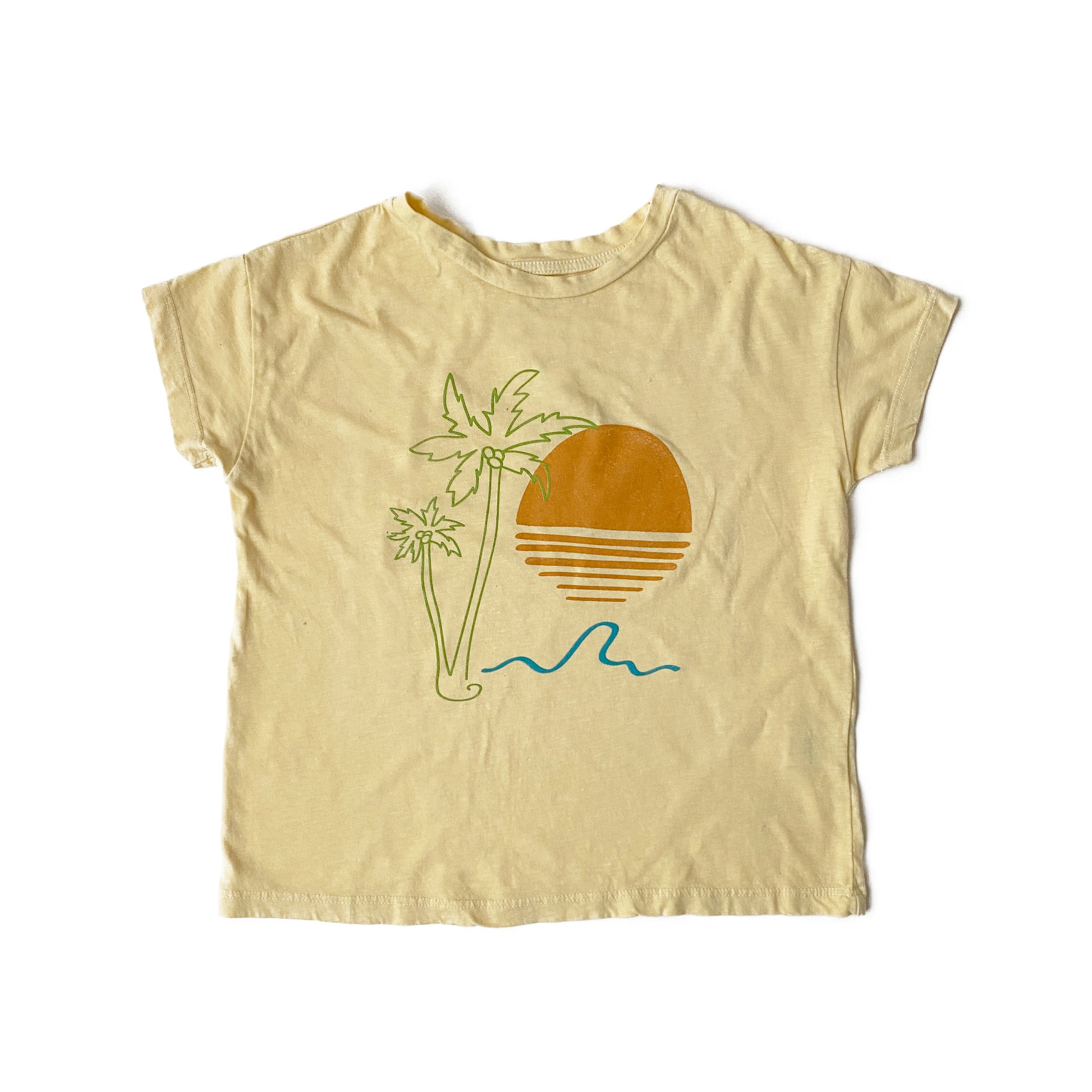 Beach Line Art Tee