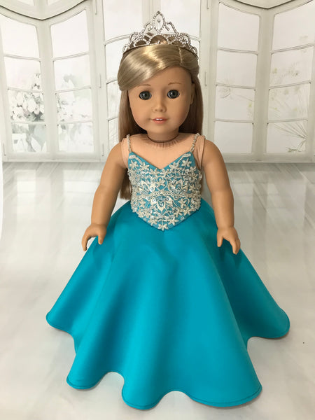 doll ball gown
