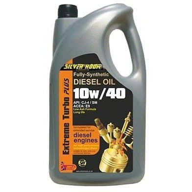 Silverhook 10w/40 Extreme Turbo Plus Engine Oil Fully Synthetic 4.54 Litres - Taxi-Mart Shop