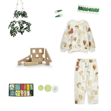 Mini Rodini-Laurel Wreath Headband on Design Life Kids